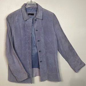Valerie Suede Leather Jacket - Medium